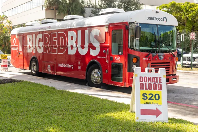 Photograph from 52nd FSO State Meeting - Health Fair - Blood Drive