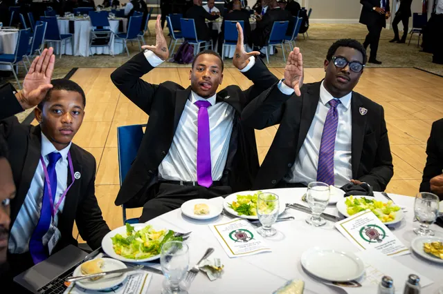 Photograph from 52nd FSO State Meeting - Undergrad Luncheon