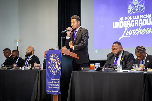 Photograph from 52nd FSO State Meeting - Undergrad Luncheon