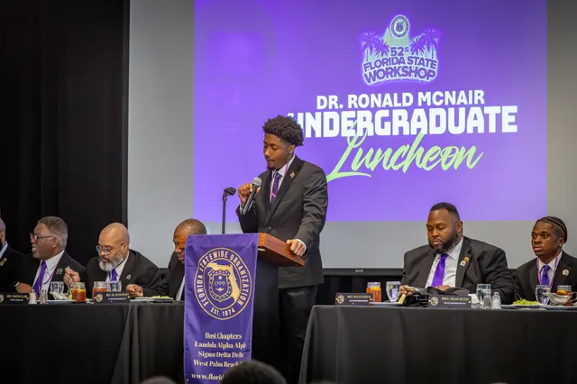 Photograph from 52nd FSO State Meeting - Undergrad Luncheon