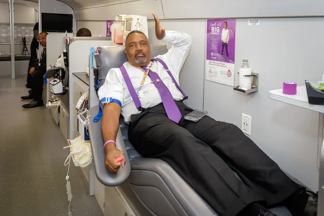 Photograph from 50th FSO Workshop - Blood Drive