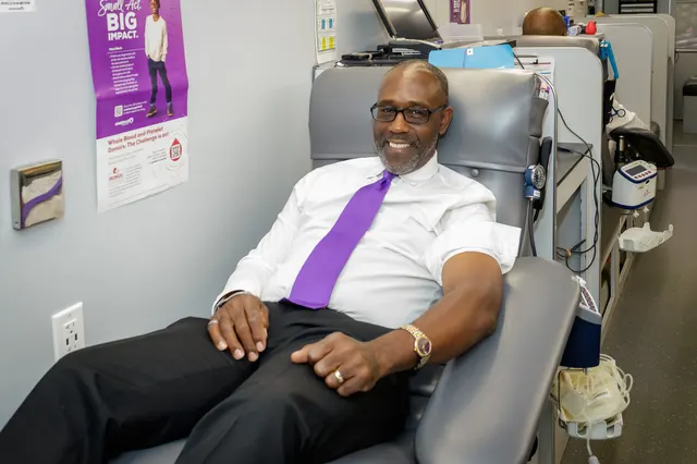 Photograph from 50th FSO Workshop - Blood Drive