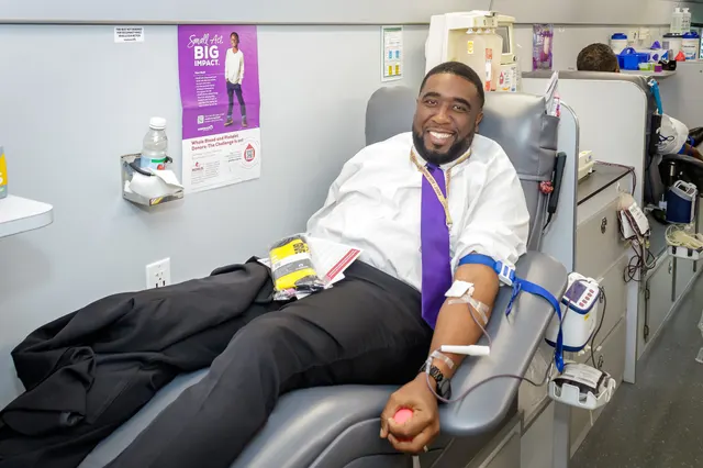 Photograph from 50th FSO Workshop - Blood Drive