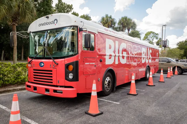 Photograph from 50th FSO Workshop - Blood Drive