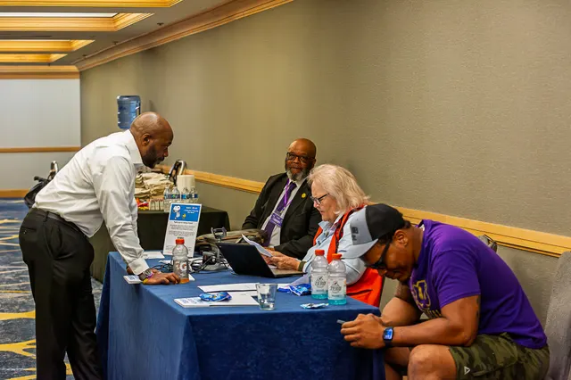 Photograph from 51st FSO Workshop - Health Fair & Blood Drive