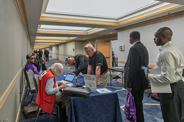 Photograph from 51st FSO Workshop - Health Fair & Blood Drive