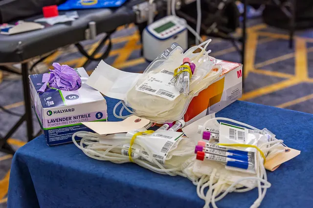 Photograph from 51st FSO Workshop - Health Fair & Blood Drive
