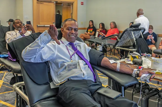 Photograph from 51st FSO Workshop - Health Fair & Blood Drive