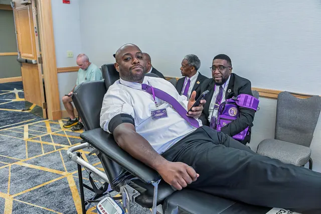Photograph from 51st FSO Workshop - Health Fair & Blood Drive