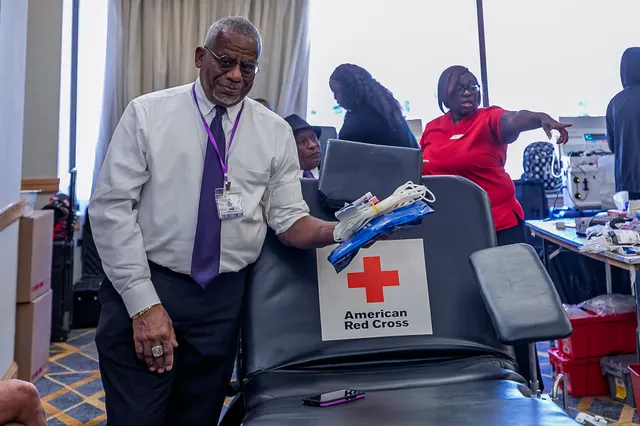Photograph from 51st FSO Workshop - Health Fair & Blood Drive