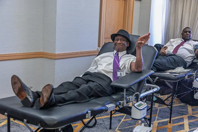 Photograph from 51st FSO Workshop - Health Fair & Blood Drive